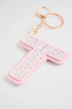 Girl Seed Heritage Keyrings-Jewel Iniial Keyring