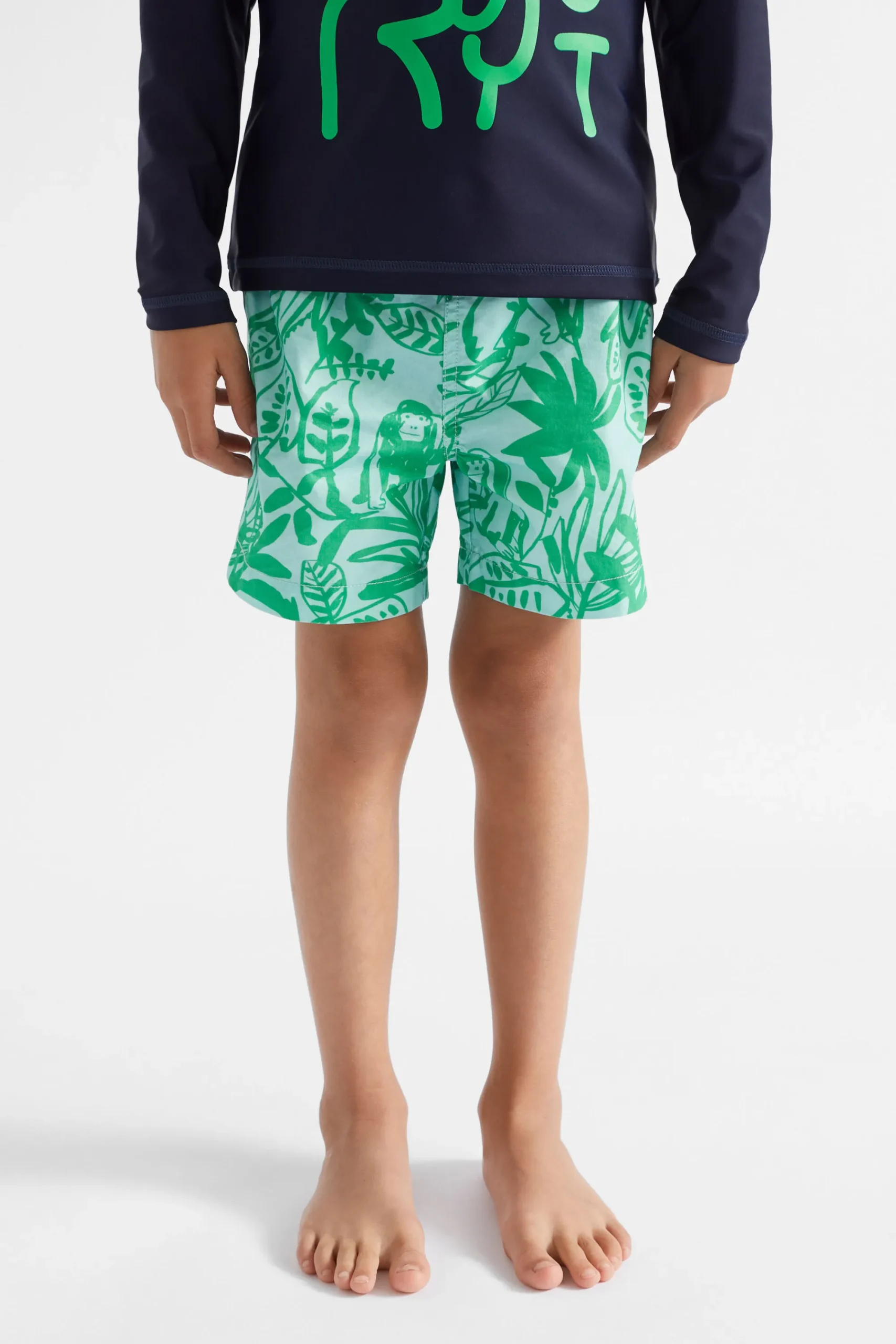 Boy Seed Heritage Swimwear-Jungle Boardshort