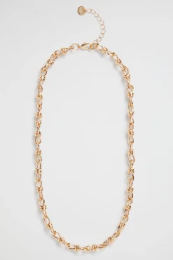 Woman Seed Heritage Jewellery-Knot Chain Necklace