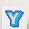 Newborn Seed Heritage Stationery-Large Blue Letter Card