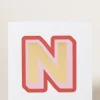 Newborn Seed Heritage Stationery-Large Red Letter Card