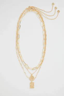 Woman Seed Heritage Jewellery-Layered Beam Necklace