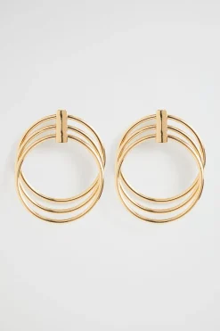 Woman Seed Heritage Jewellery-Layered Circle Earring