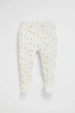 Newborn Seed Heritage Leggings & Pants-Lemon Yardage Legging