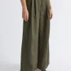 Woman Seed Heritage Pants-Linen Palazzo Pant