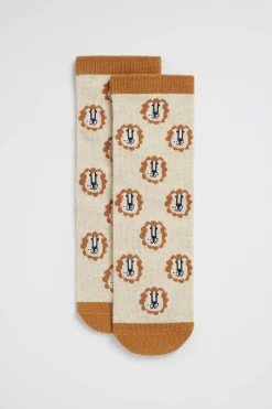 Boy Seed Heritage Socks-Lion Sock