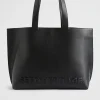Woman Seed Heritage Tote Bags-Logo Detail Tote