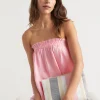 Woman Seed Heritage Clutches & Pouches-Logo Stripe Pouch