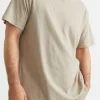 Man Seed Heritage T-Shirts & Sweaters-Mens Linen Tee