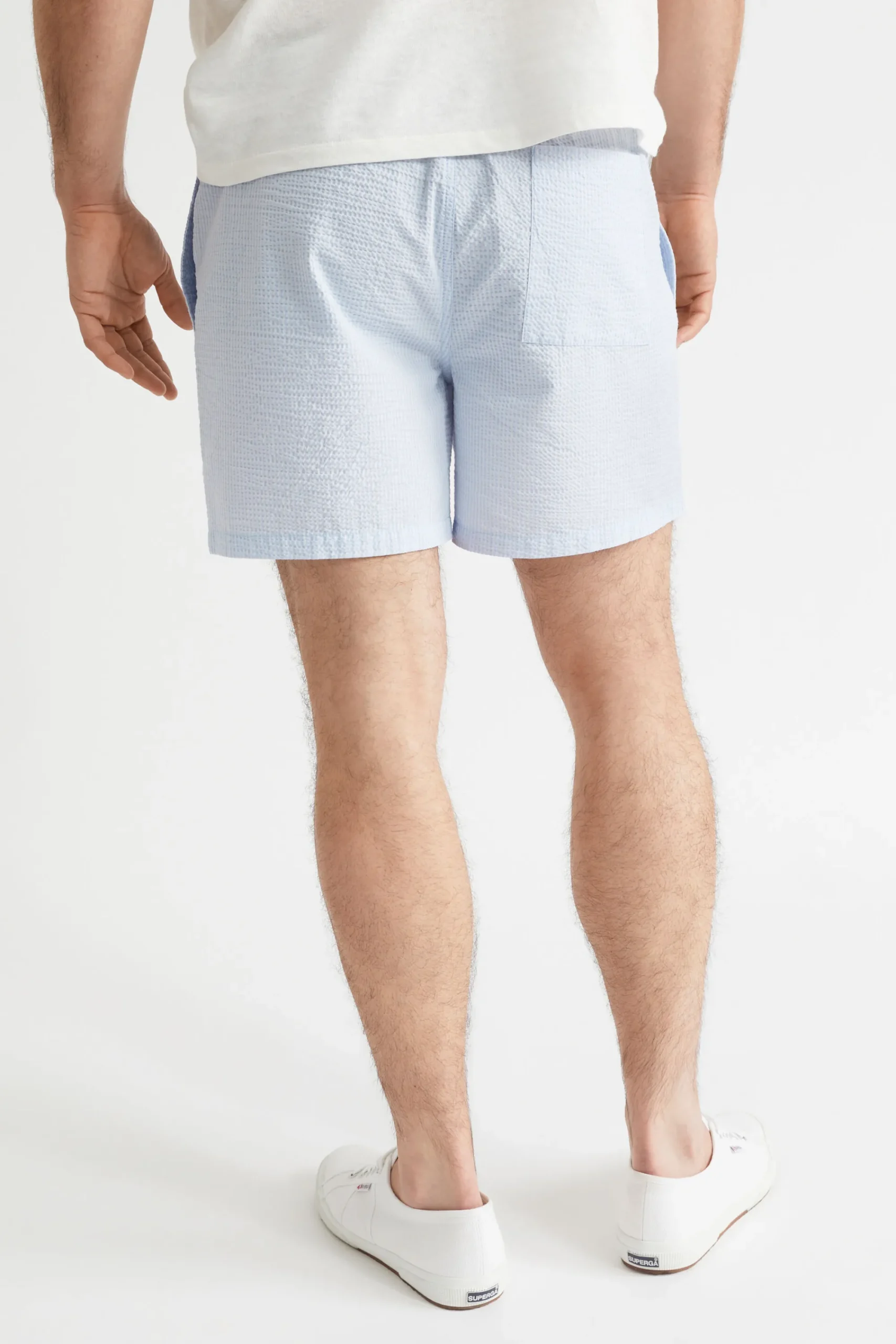Man Seed Heritage Shorts-Mens Stripe Short