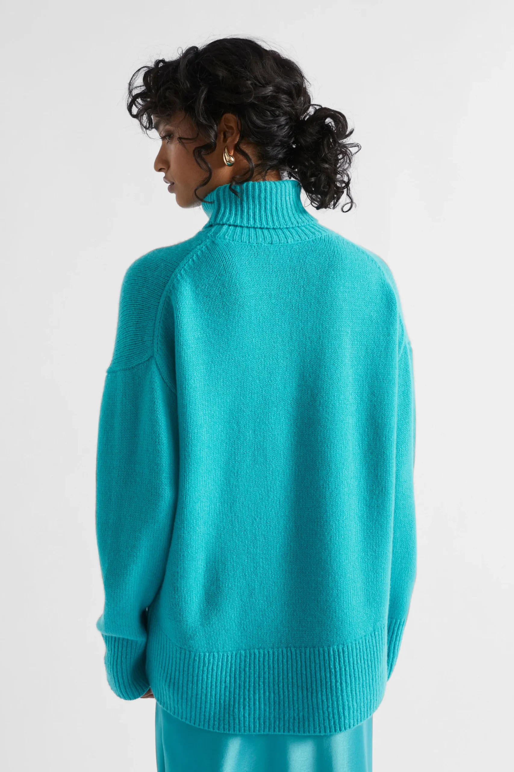 Woman Seed Heritage Knitwear & Sweaters-Merino Wool High Neck Knit