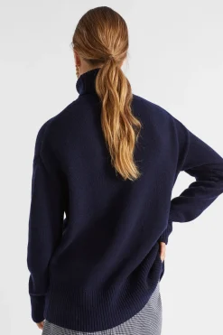 Woman Seed Heritage Knitwear & Sweaters-Merino Wool High Neck Knit