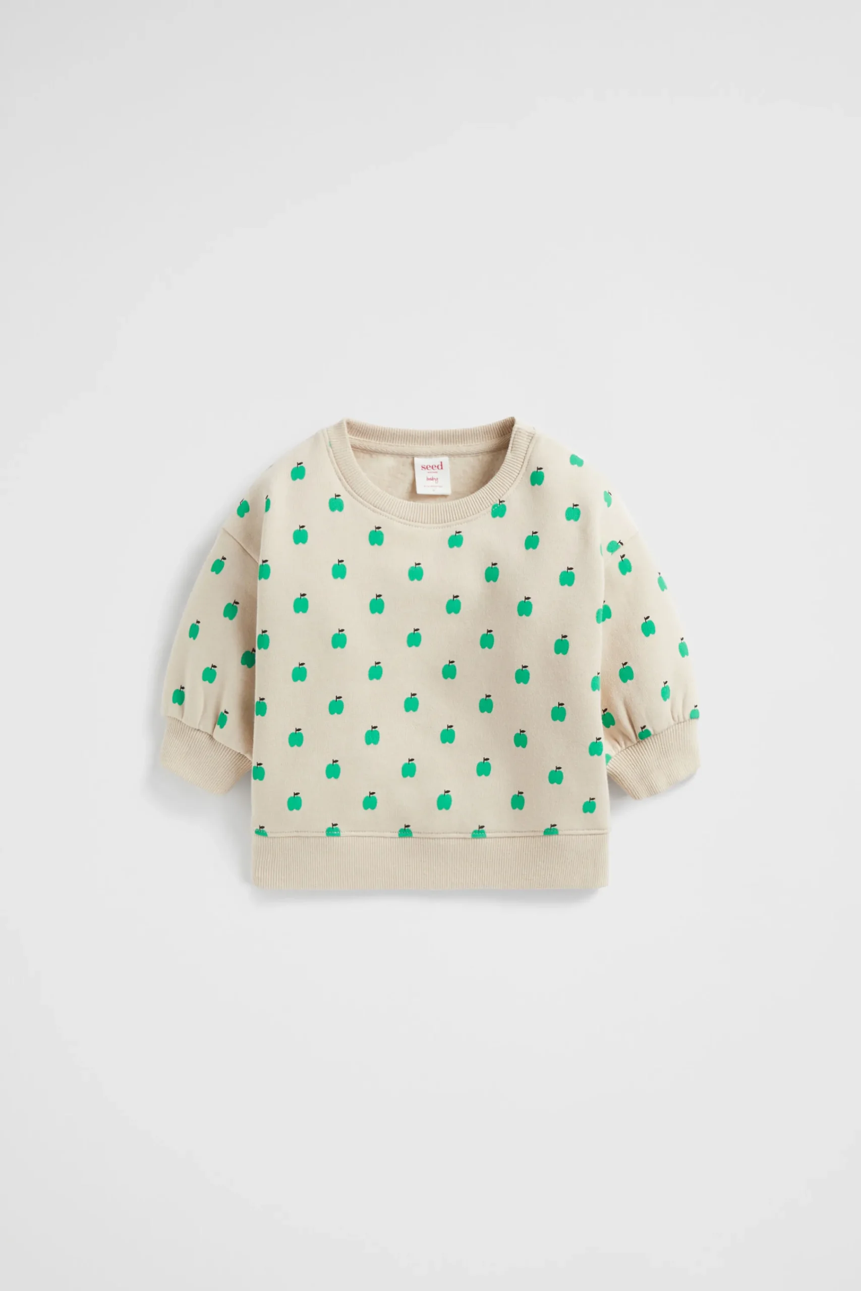 Baby Girl Seed Heritage Knitwear & Sweaters-Mini Apple Sweat