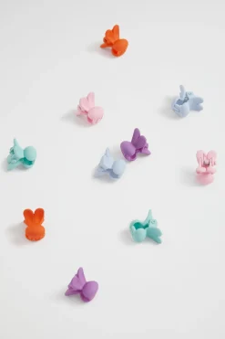 Girl Seed Heritage Hair Accessories-Mini Bunny Clip Wheel