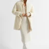 Woman Seed Heritage Jackets & Vests-Minimalist Mid Length Puffer Jacket