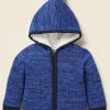 Baby Boy Seed Heritage Jackets & Vests-Mixy Yarn Cardigan