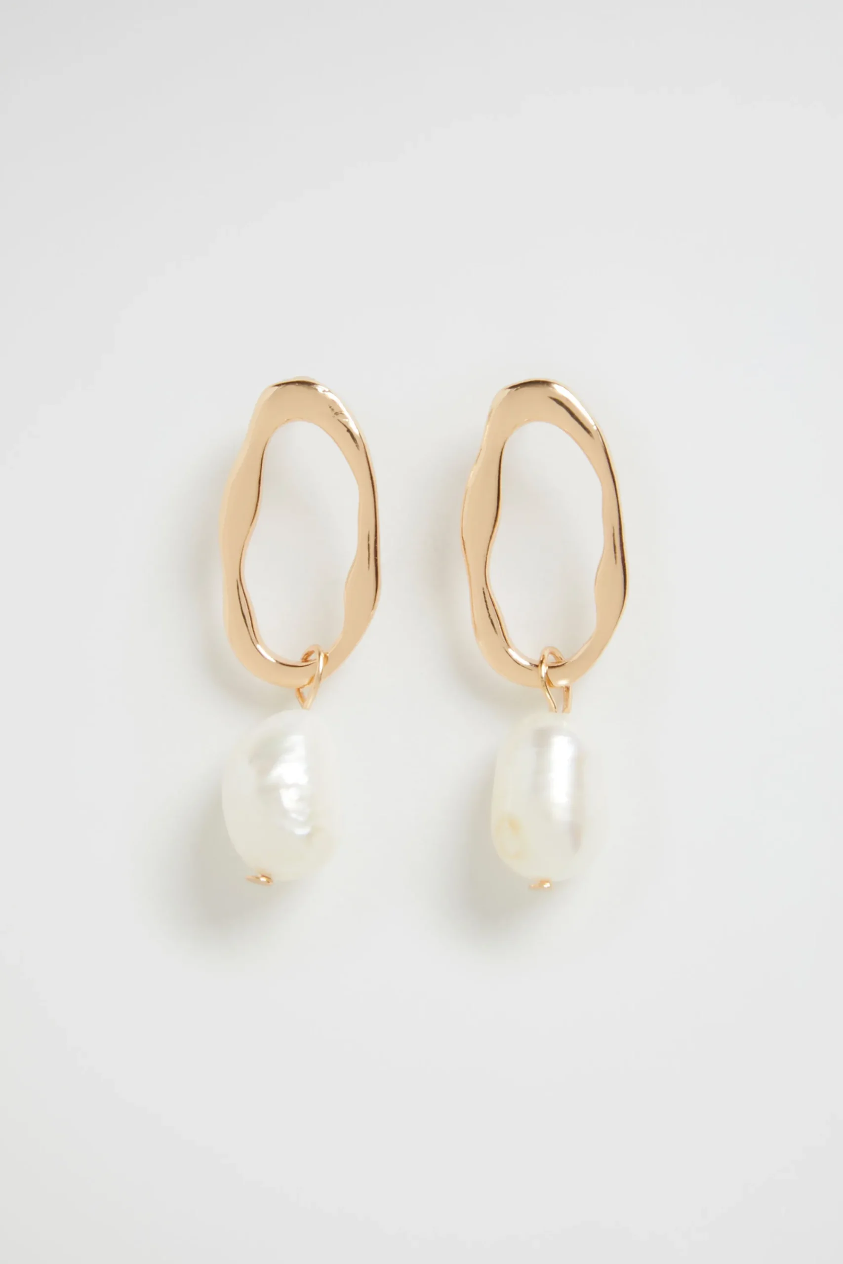 Woman Seed Heritage Jewellery-Organic Stud With Pearl
