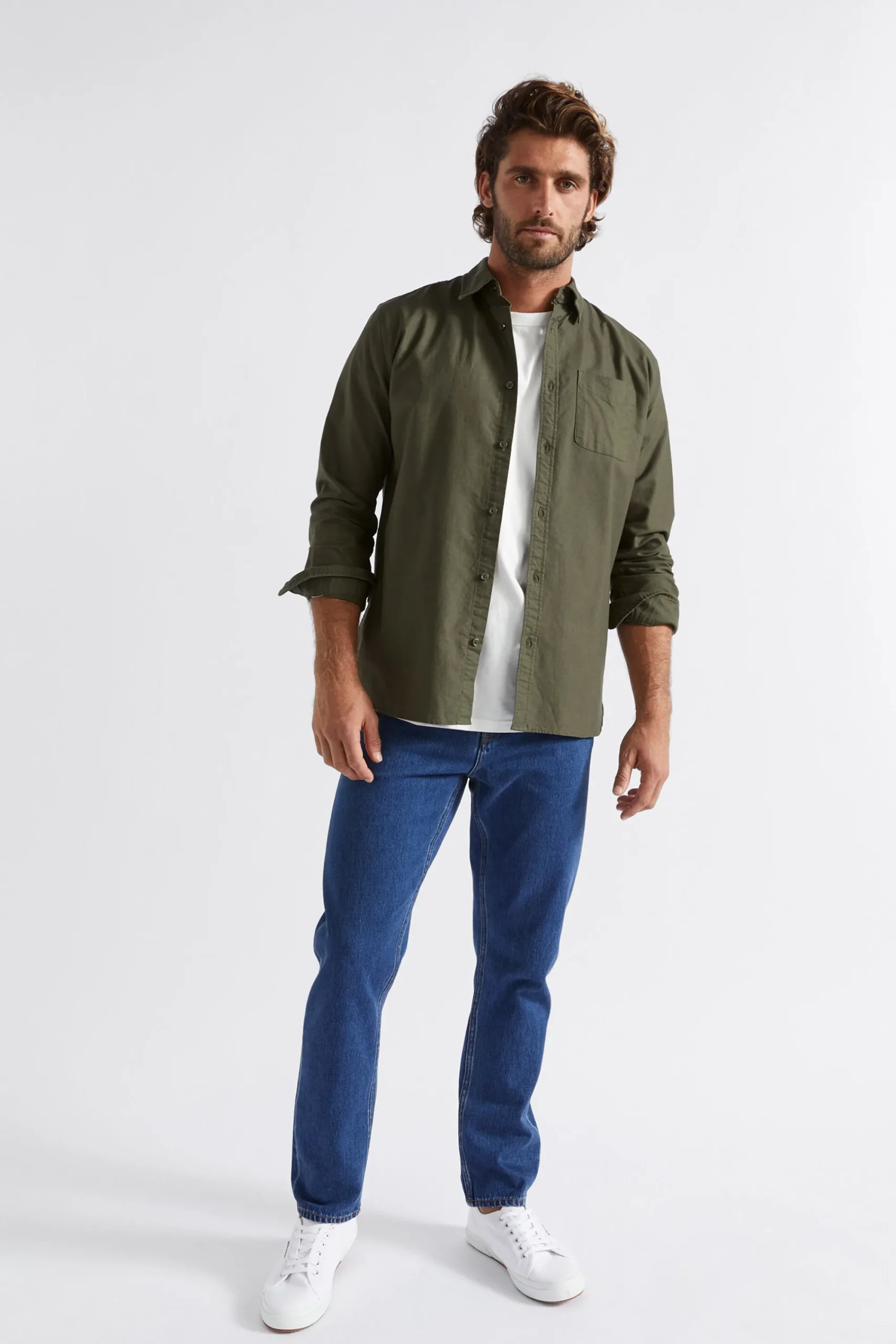 Man Seed Heritage Shirts-Oxford Shirt