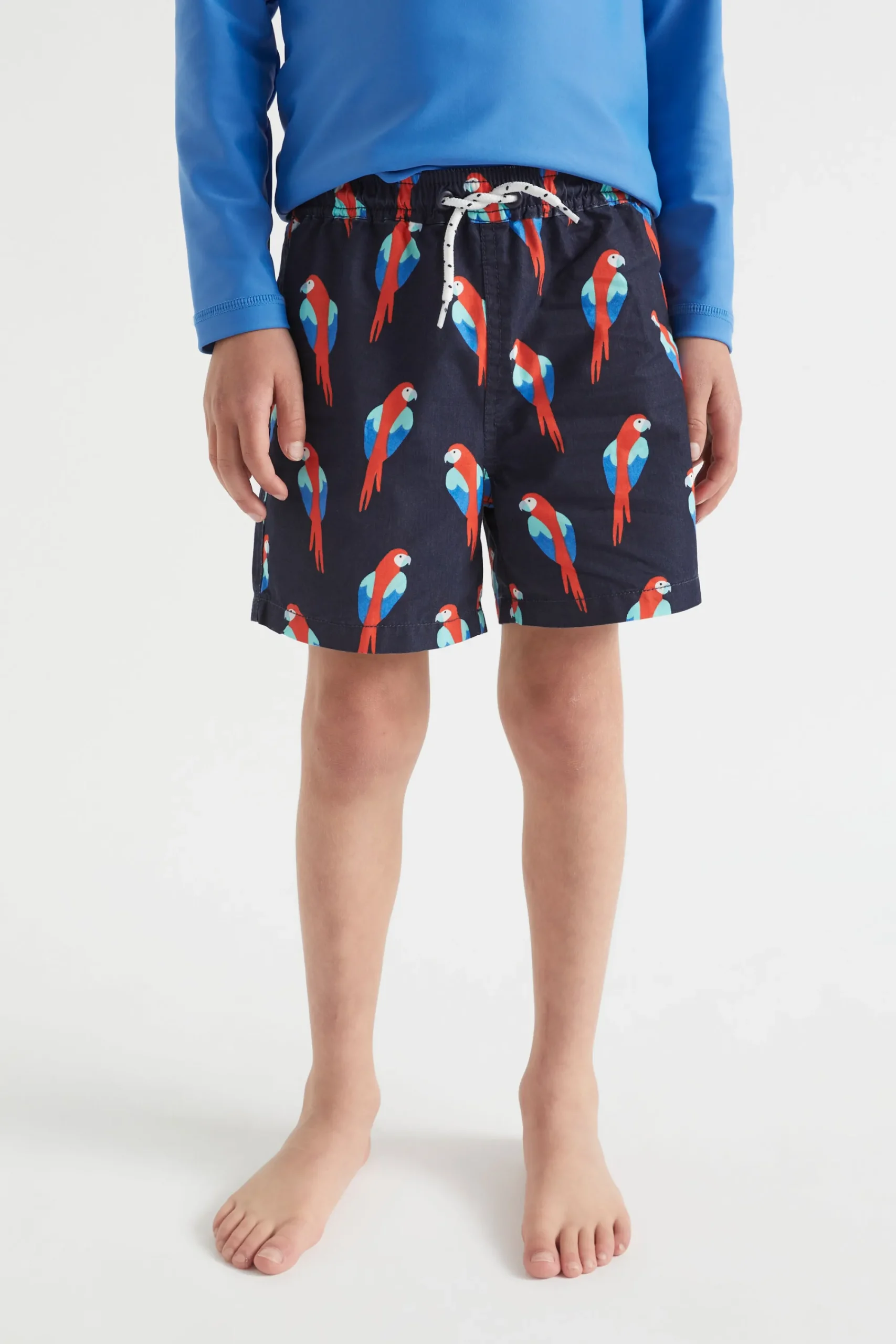 Boy Seed Heritage Swimwear-Parrot Boardshort