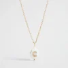Woman Seed Heritage Jewellery-Pearl Alphabet Neklae