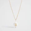 Woman Seed Heritage Jewellery-Pearl Alphabet Necklace