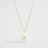 Woman Seed Heritage Jewellery-Pearl Alphabet Neclace