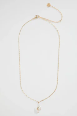 Woman Seed Heritage Jewellery-Pearl Alphabet Neklae