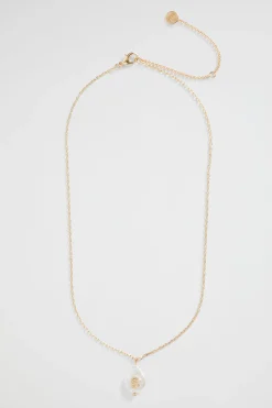 Woman Seed Heritage Jewellery-Pearl Alphabet Necklace