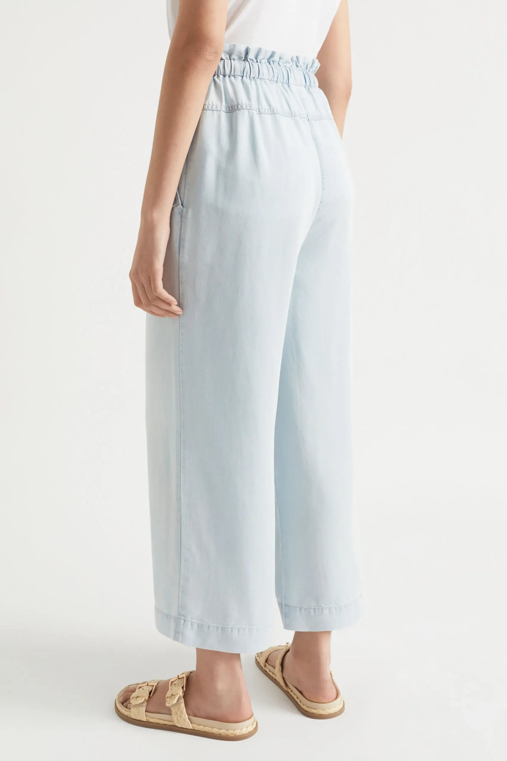 Woman Seed Heritage Pants-Pocket Front Culotte