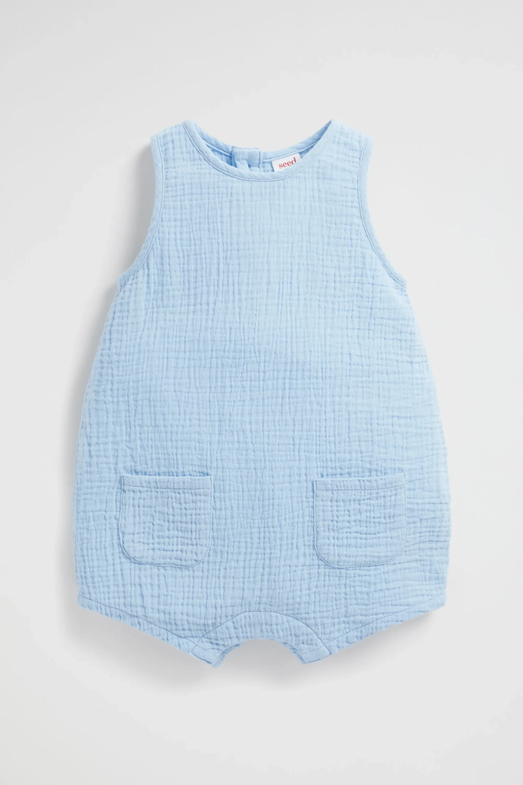 Newborn Seed Heritage Jumpsuits & Overalls-Pocket Romper