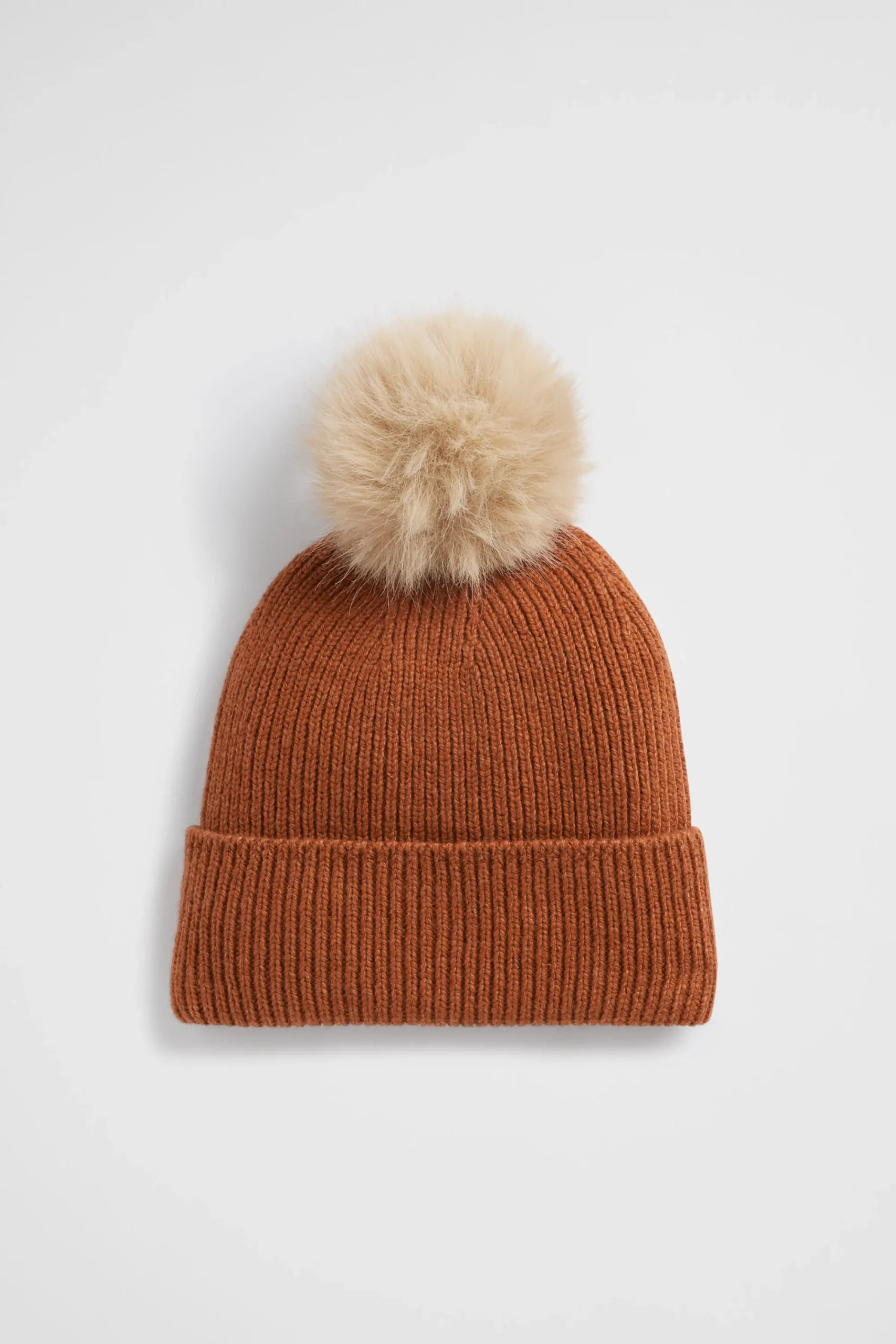 Woman Seed Heritage Hats & Gloves-Pom Pom Beanie