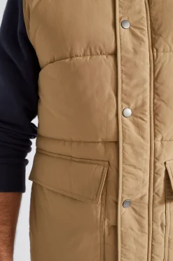 Man Seed Heritage Jackets & Vests-Puffer Vest