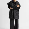 Woman Seed Heritage Scarves & Kaftans-Quilted Poncho