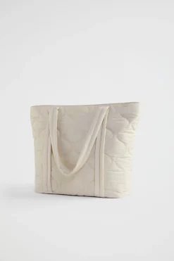 Woman Seed Heritage Beach Bags-Quilted Tote