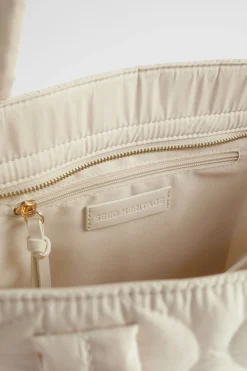 Woman Seed Heritage Beach Bags-Quilted Tote