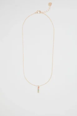 Girl Seed Heritage Jewellery-Ranbow Damante Ntal Necklace