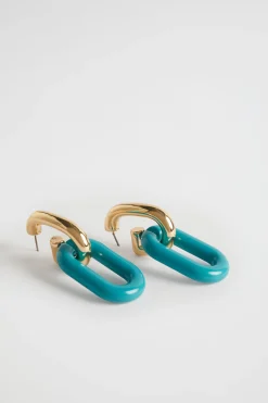 Woman Seed Heritage Jewellery-Resin Link Hoop