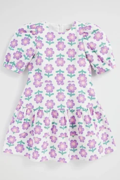 Girl Seed Heritage Dresses-Retro Floral Dress