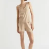 Seed Heritage Sleepwear-Rib Jersey Sleep Tank