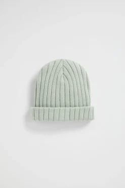 Newborn Seed Heritage Beanies-Rib Knit Beanie