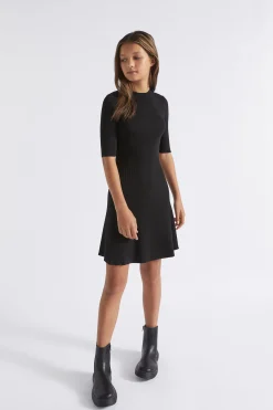 Teen Girl Seed Heritage Dresses-Rib Knit Dress