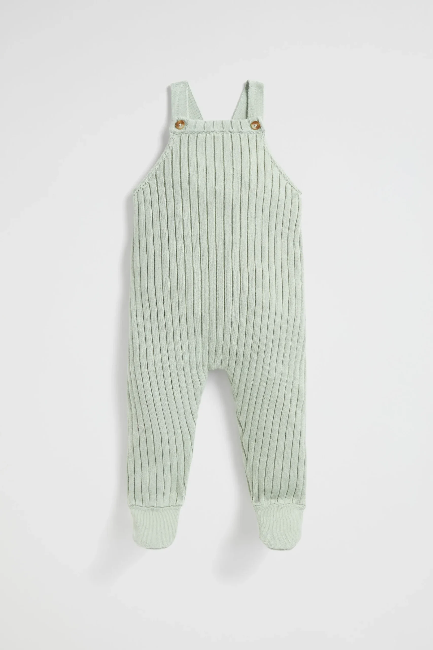 Newborn Seed Heritage Knitwear & Sweaters-Rib Knit Overall