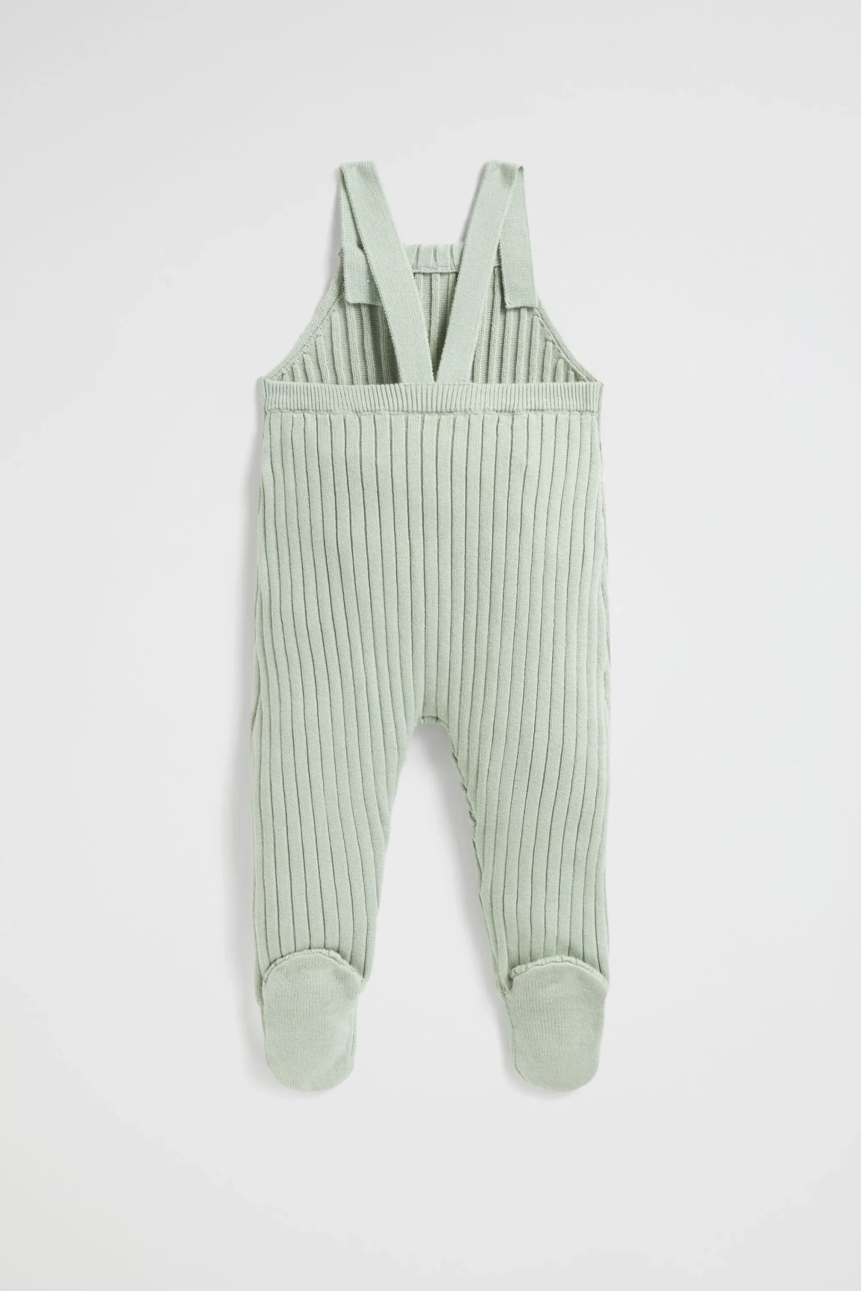 Newborn Seed Heritage Knitwear & Sweaters-Rib Knit Overall