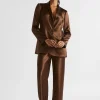 Woman Seed Heritage Pants-Satin Bias Cut Pant