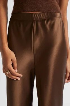 Woman Seed Heritage Pants-Satin Bias Cut Pant