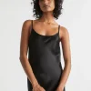 Woman Seed Heritage Dresses-Satin Slip Dress