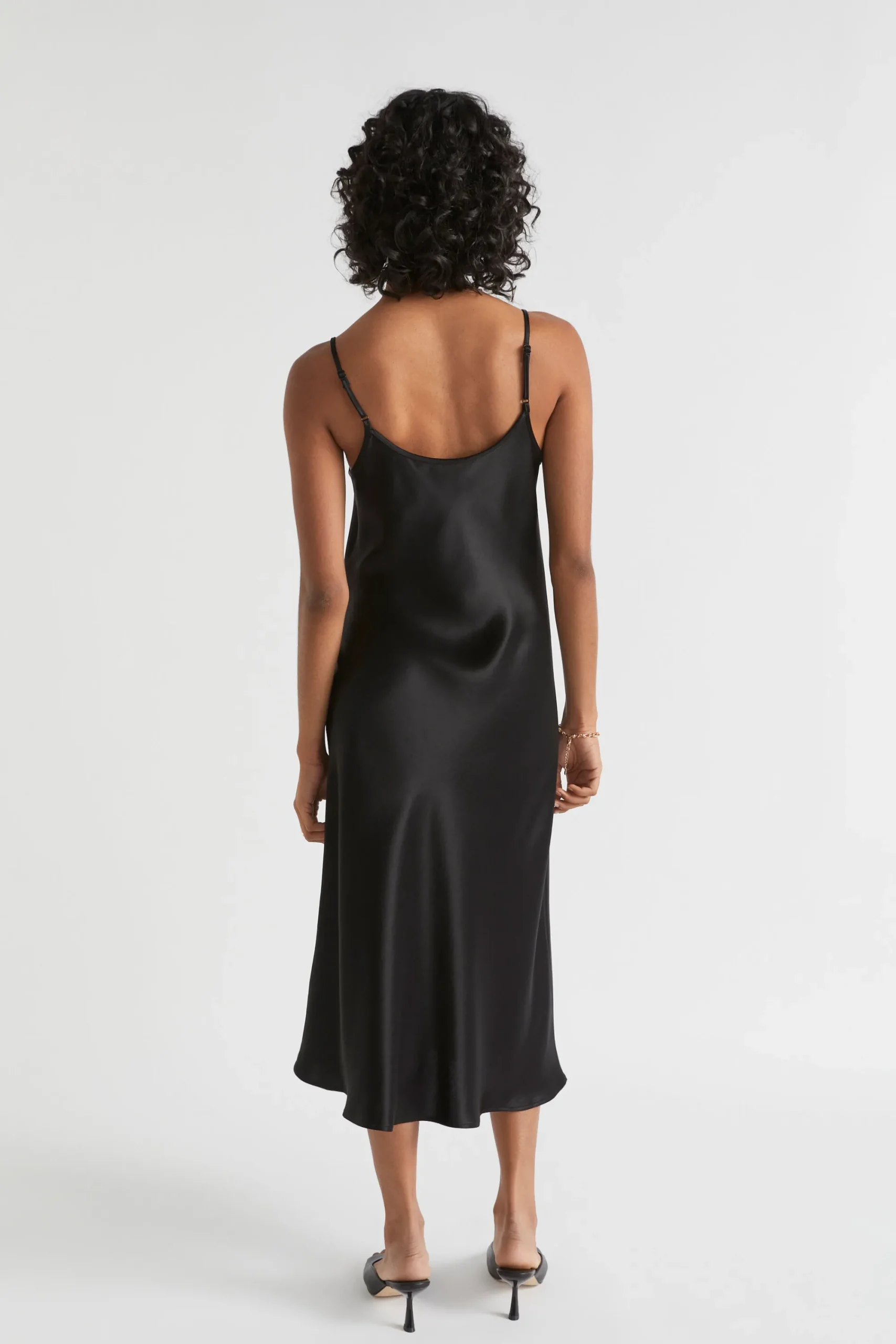 Woman Seed Heritage Dresses-Satin Slip Dress