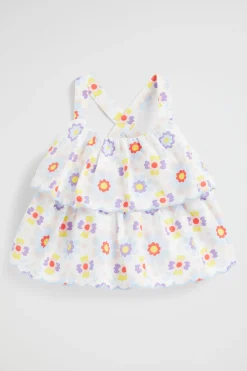 Girl Seed Heritage T-Shirts & Tops-Scalloped Cami