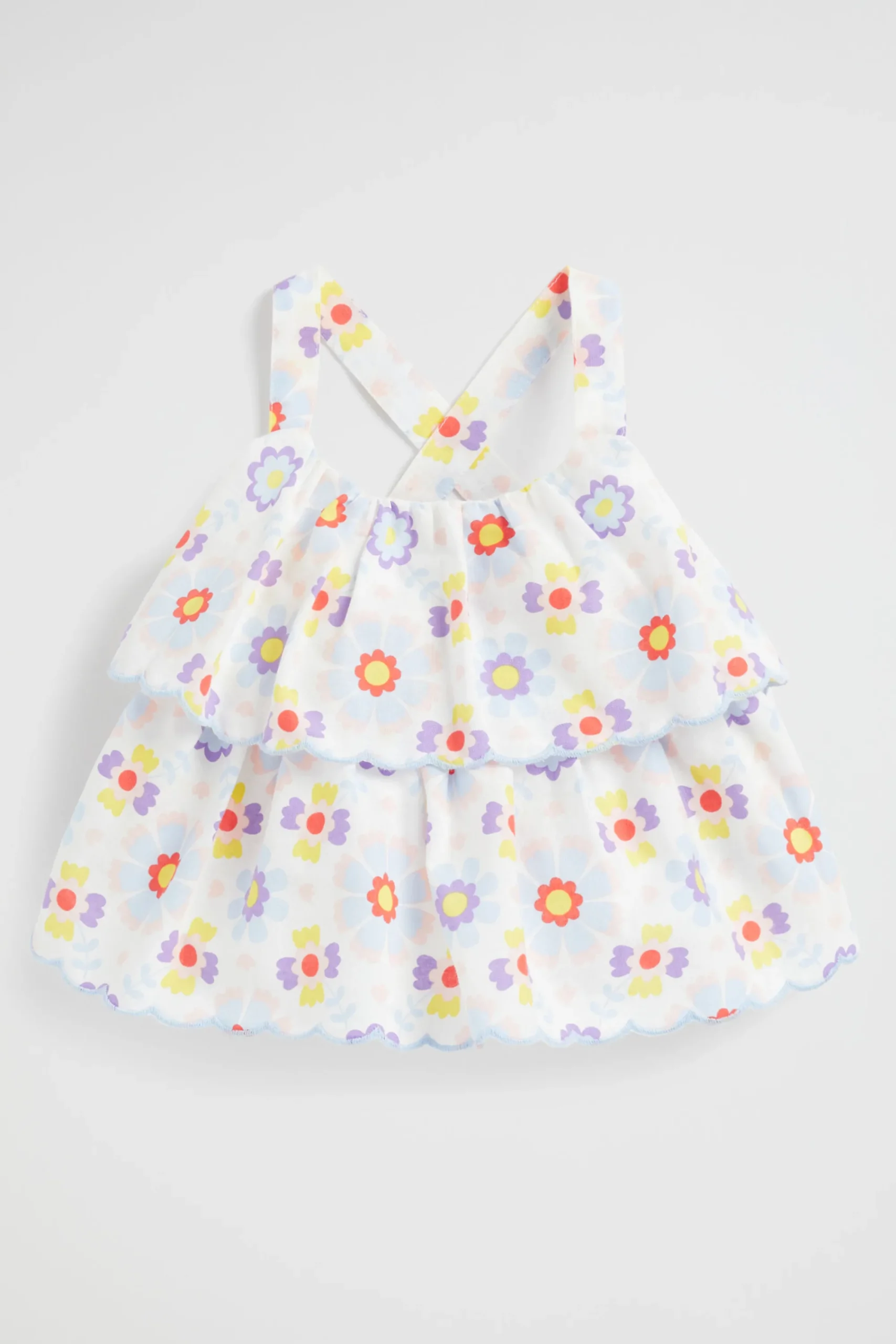 Girl Seed Heritage T-Shirts & Tops-Scalloped Cami