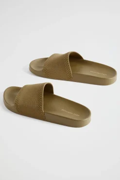 Woman Seed Heritage Sandals & Thongs-Seed Knit Pool Slide